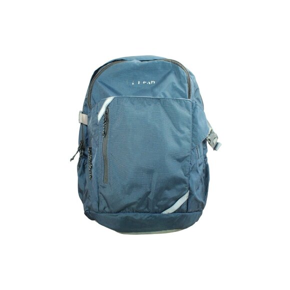 LL Bean Adult Carry Portable Locker Pack 42L School Hiking Pack Backpack Blue - Picture 1 of 16
